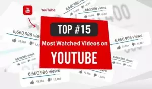 The 15 Most Watched YouTube Videos