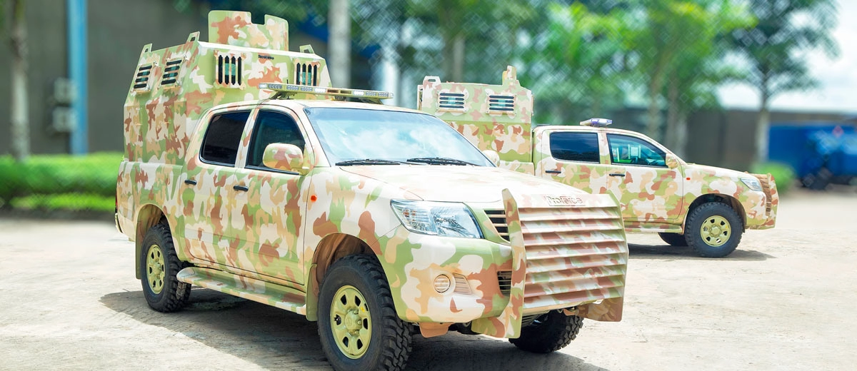 Proforce armoured vehicle